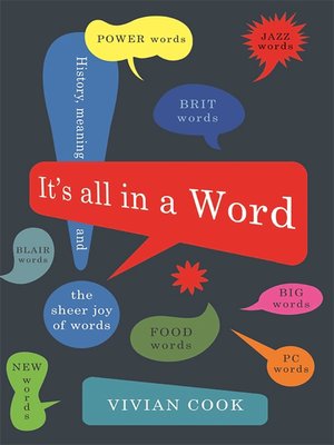 cover image of It's All in a Word